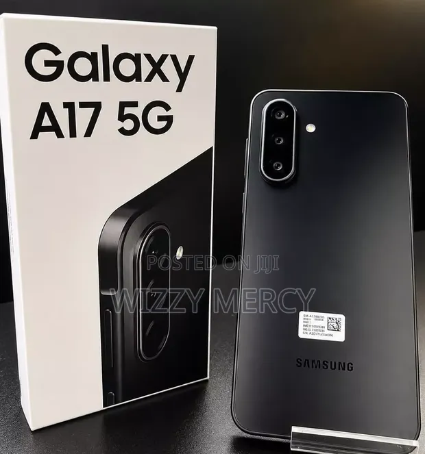 New Samsung Galaxy A17 5G 256GB Black - 1