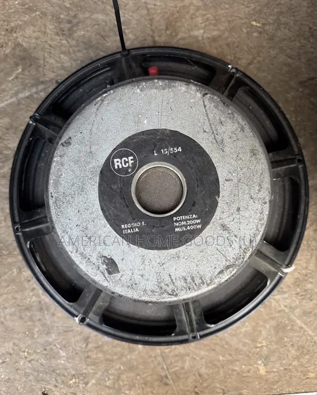 Pair RCF L15-554 15" Subwoofer Woofer Speakers - Original 8 Ohm - 1