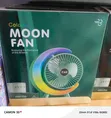 USB Desk Fan - Silent, Powerful, 3-Speed, RGB Lights - 2