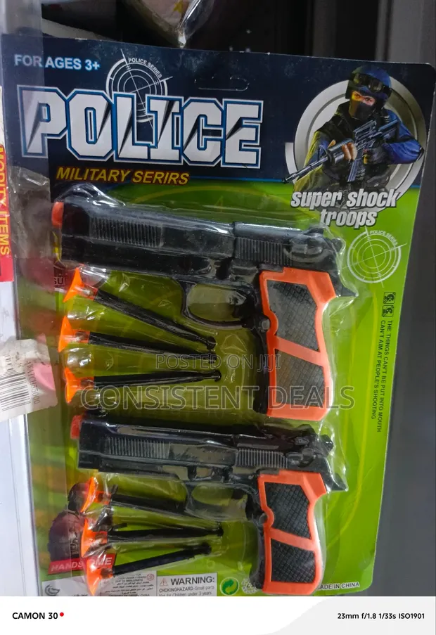Police Military Series 2-in-1 Blaster Toy Set - 1