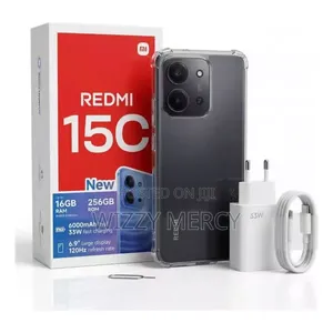New Xiaomi Redmi 15C 4G 256GB Black
