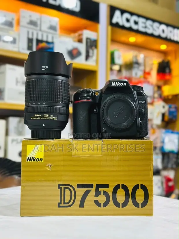 Nikon D7500 DSLR with 18-140mm Lens - 1