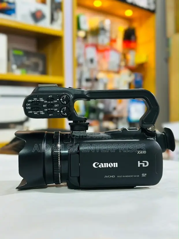 Canon XA10 Professional Camcorder - 1