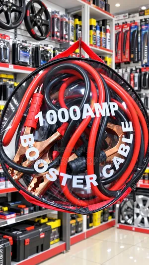 1000AMP Heavy-Duty Car Booster Cables - Emergency Jump Starter