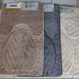 3-Piece Bathroom Mat Set - 2