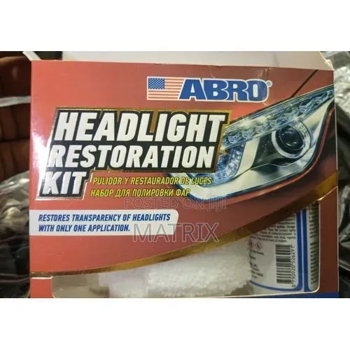 Abro Headlight Restoration Kit - 1