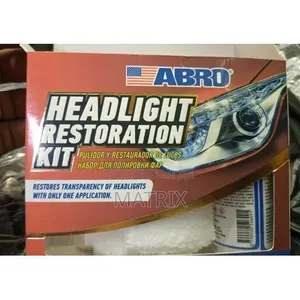 Abro Headlight Restoration Kit
