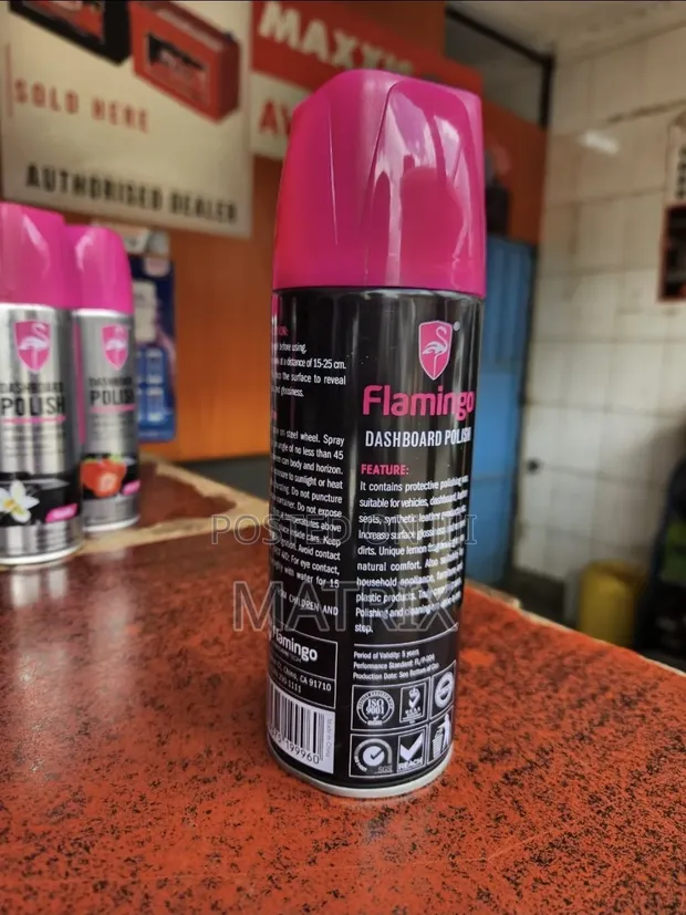 Flamingo Dashboard Polish 450ml - 1