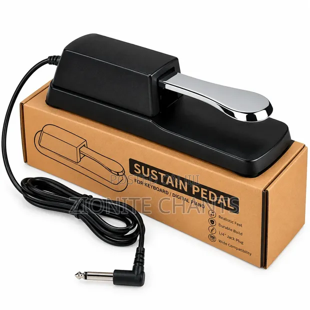 Universal Keyboard Sustainer Pedal - 1