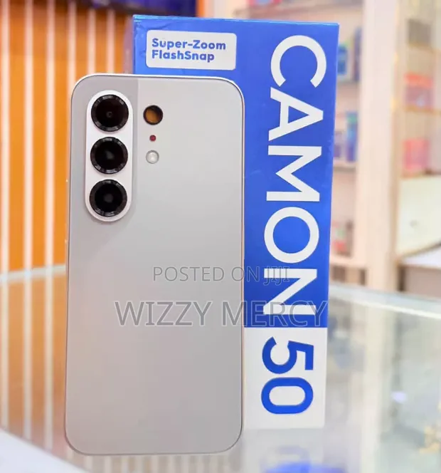 New Tecno Camon 50 256GB Silver - 1