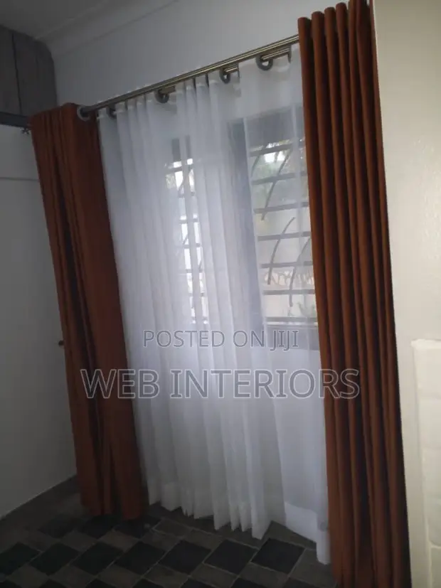 Heavy Duty Triple Layer Curtains Per Meter - 1