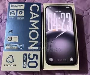 New Tecno Camon 50 Ultra 256GB Black