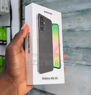 New Samsung Galaxy A56 128GB Black
