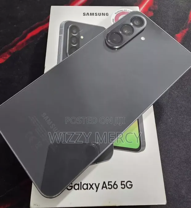 New Samsung Galaxy A56 256GB Black - 1