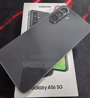 New Samsung Galaxy A56 256GB Black