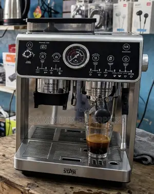 Winning Star 20 Bar Espresso Machine with Grinder & Frother