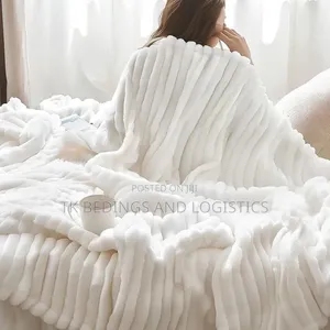 Soft Vina Cover Up Blanket - White