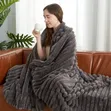 Soft Grey Heavy Blanket - 1