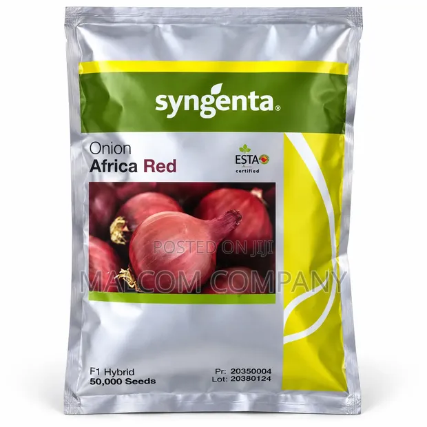 Syngenta Africa Red F1 Hybrid Onion Seeds - 50,000 Seeds - 1