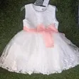 Girls White Party Dress (Ages 5-10) - 2
