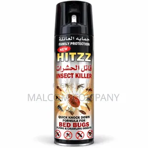 HITZZ Insect Killer Spray for Bedbugs, Mosquitoes & Insects