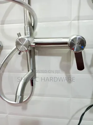 Shower Mixer - Silver, Heavy Duty, Brand New