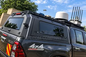 Aluminum Canopy for Toyota Hilux Double Cab