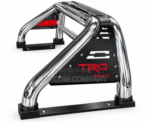Toyota Hilux TRD Chrome Roll Bar - Sports Bar - 1