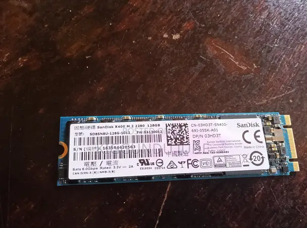SanDisk X400 M.2 SATA SSD 128GB - 1