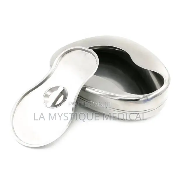 Stainless Steel Mobile Bed Pan - 1