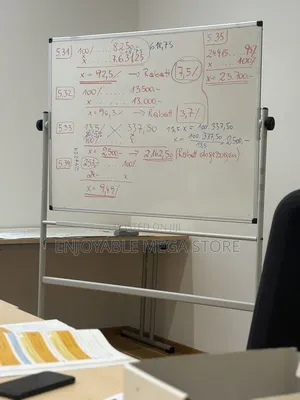 White Board and Stand 90x120cm