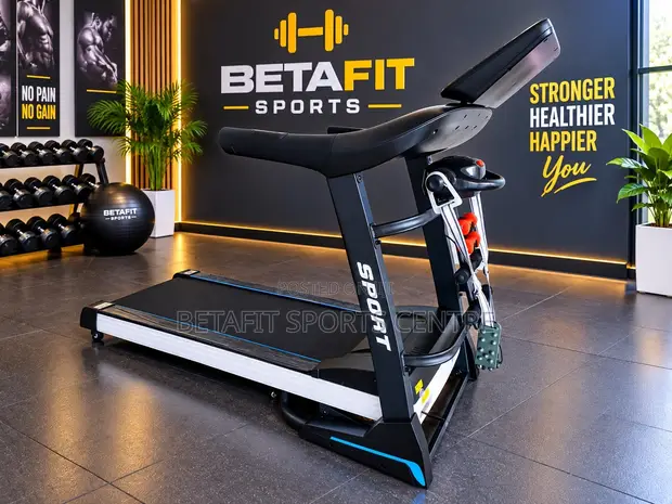 Brand New Multifunctional Motorized Treadmill (Commercial Size) - 1