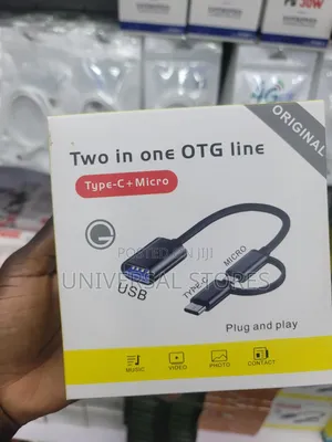 2-in-1 Type-C & Micro USB OTG Adapter Cable