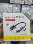 2-in-1 Type-C & Micro USB OTG Adapter Cable - 2