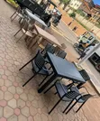 Premium Rattan Outdoor Dining Table and Chairs Set - 1