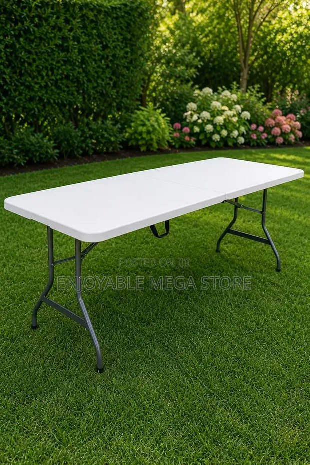 180cm Foldable Plastic Table (Seats 8) - 1