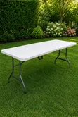 180cm Foldable Plastic Table (Seats 8) - 1