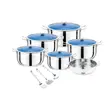 Duo Le Bao 14-Piece Heavy Stainless Steel Cookware Set (30-38cm) - 2