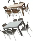 High Quality Plastic Table and Chairs Set for Bars & Restaurants - 1