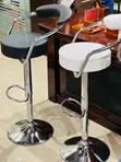 Adjustable Stools for Kitchen, Dining, Bars, Counters - Black - 1