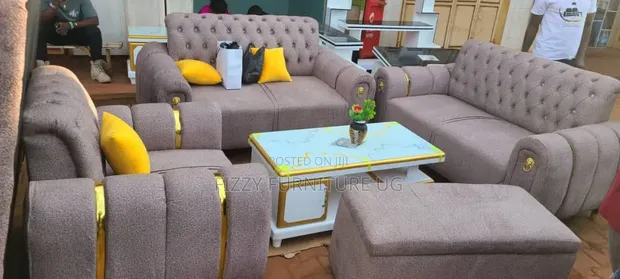 5 Seater Chesterfield Sofas - Brand New - 1