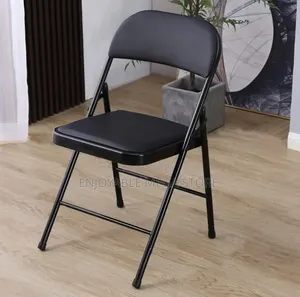 Foldable Leather Chairs - Brand New