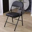 Foldable Leather Chairs - Brand New - 1