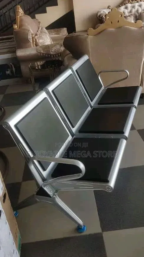 Brand New 3-Seater Office Waiting Chairs - 1