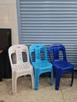 Blue Church Plastic Chairs (All Sizes) - 2