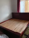 Hardwood Platform Bed Frame - 6x6 - 1