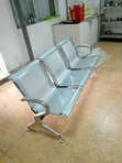 3 Seater Metallic Waiting Chairs - Brand New - 2