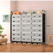 3 Column Shoe Rack - 6 Tiers - 2