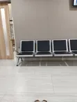 Brand New Leather Waiting Chairs - Three Seaters - 2