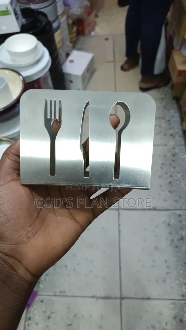 Stainless Steel Table Napkin Holder - 1